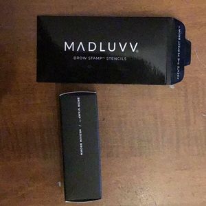 Madluvv brow stamp refill in medium brown with stencils